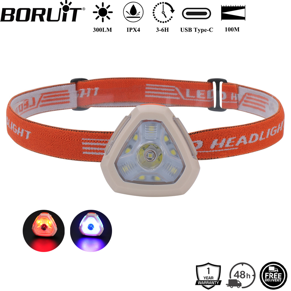 BORUiT 300LM キャップクリップ LED ヘッドラ - Aquatic Sports Hat のレビューと価格