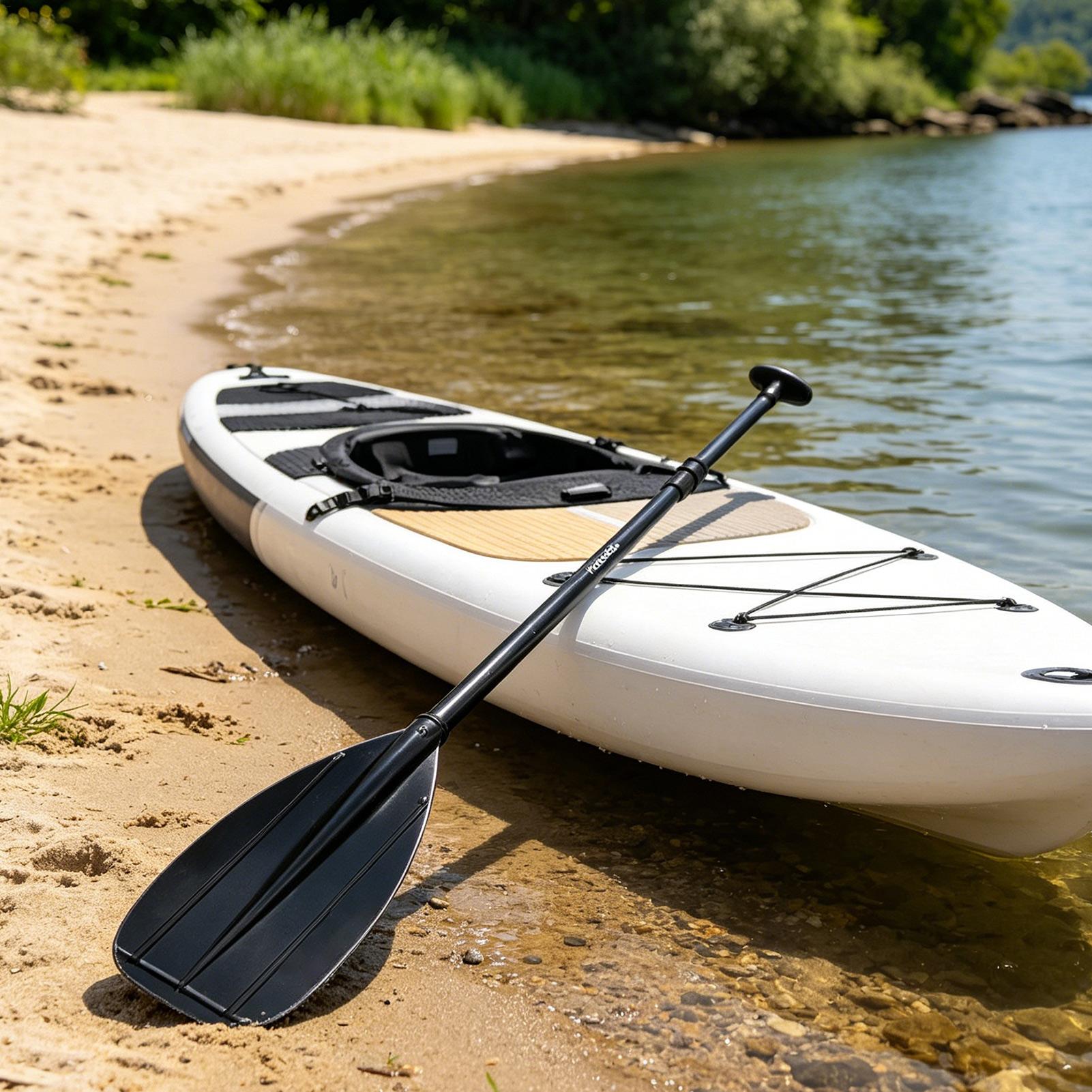 カヤックパドル カーボンファイバー 2 セクション 軽量 ダ - Kayak Paddle Carbon のレビューと価格